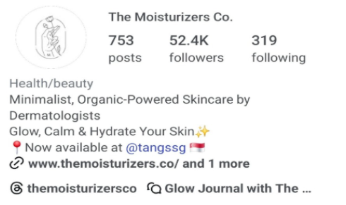 Moisturizers Co After